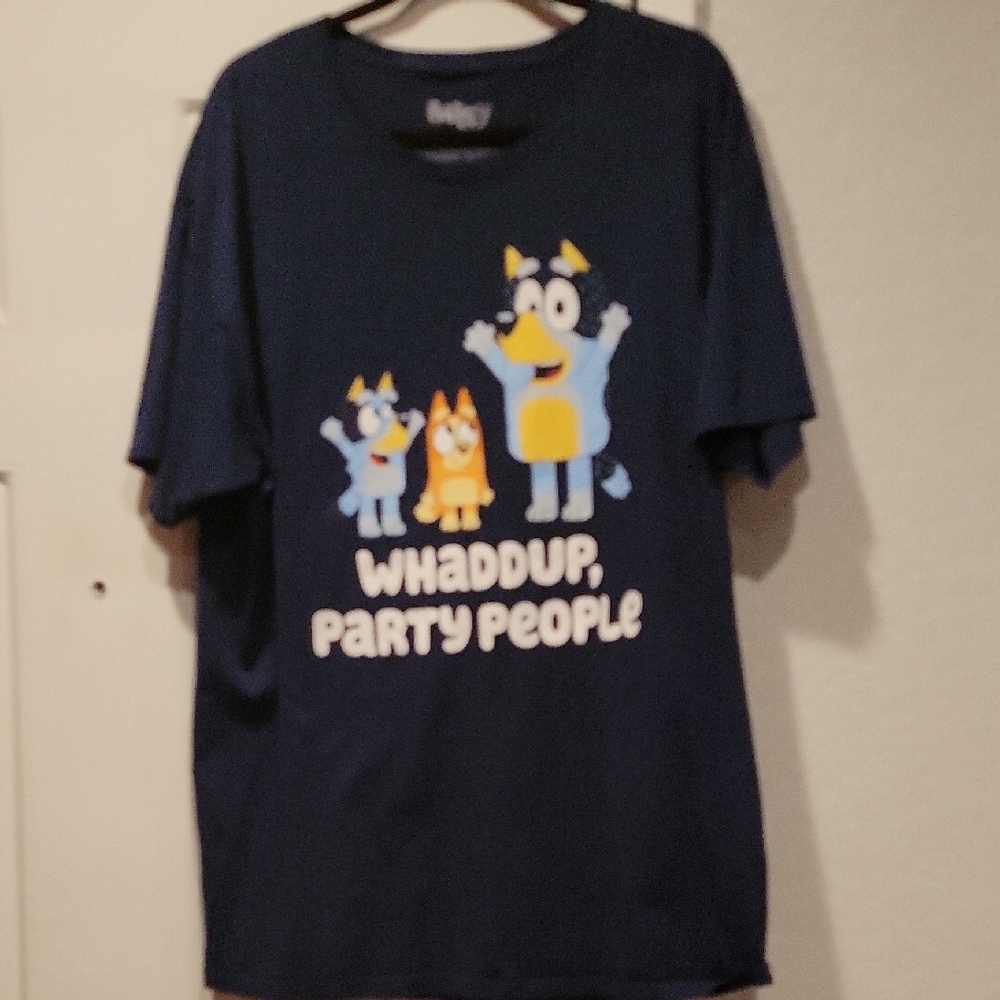 BLUEY Navy Blue Graphic Tee